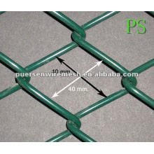 40*40 PVC Coated Chain Link Safety Fence panel Cage mesh(Factory+Company)